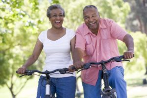 Healthy older couple.