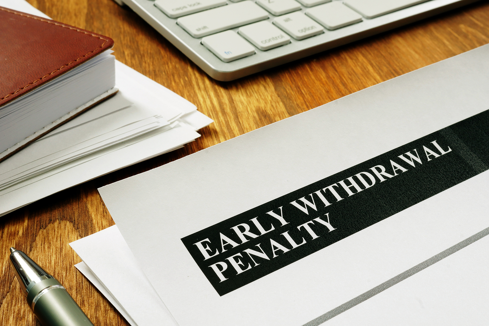 Penalty for early retirement 